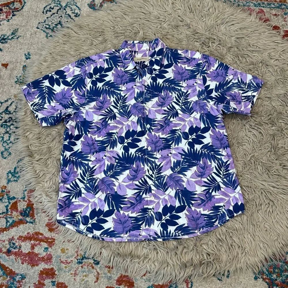Tommy Bahama button down floral Hawaiian shirt XL
